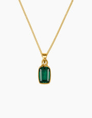 Viridian Stone Necklace Zj