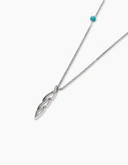 Aegean Feather Necklace Zj