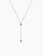 Orbit Drop Lariat Necklace Zj