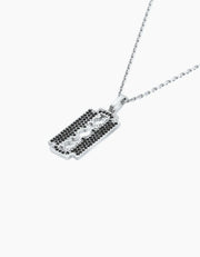 Noir Razor Necklace Zj
