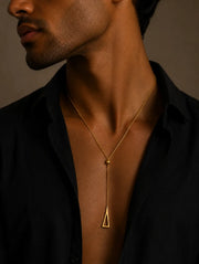 Vertex Lariat Necklace Zj