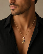 Athena Owl Necklace Zj