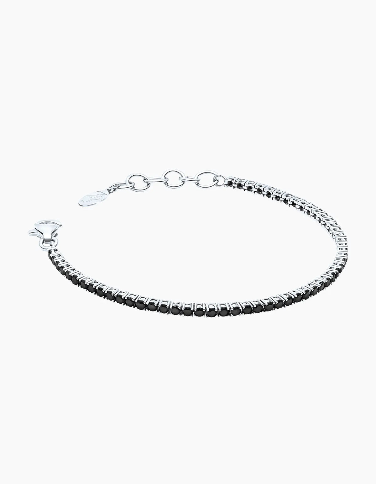 Noir Tennis Bracelet Zj