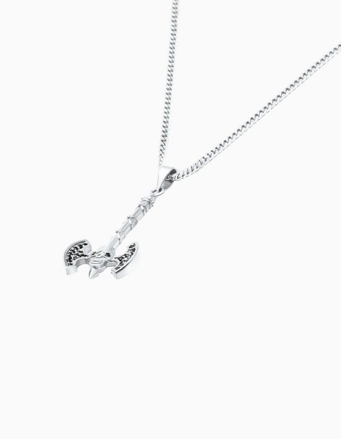 Skull Axe Necklace