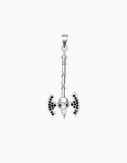 Skull Axe Necklace Zj