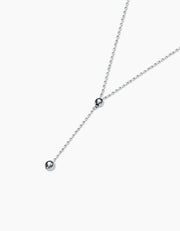 Orbit Drop Lariat Necklace Zj