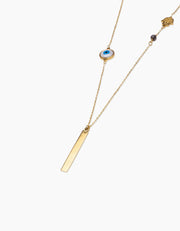 Eye Bar Necklace Zj