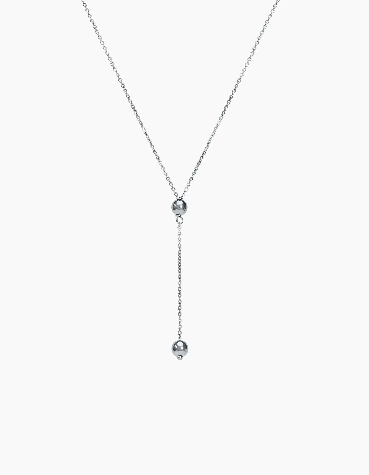 Orbit Drop Lariat Necklace