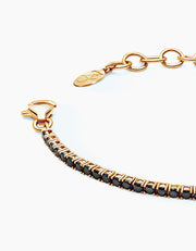 Obsidian Tennis Bracelet Zj
