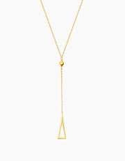 Vertex Lariat Necklace Zj