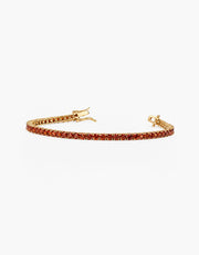 Ruby Tennis Bracelet Zj