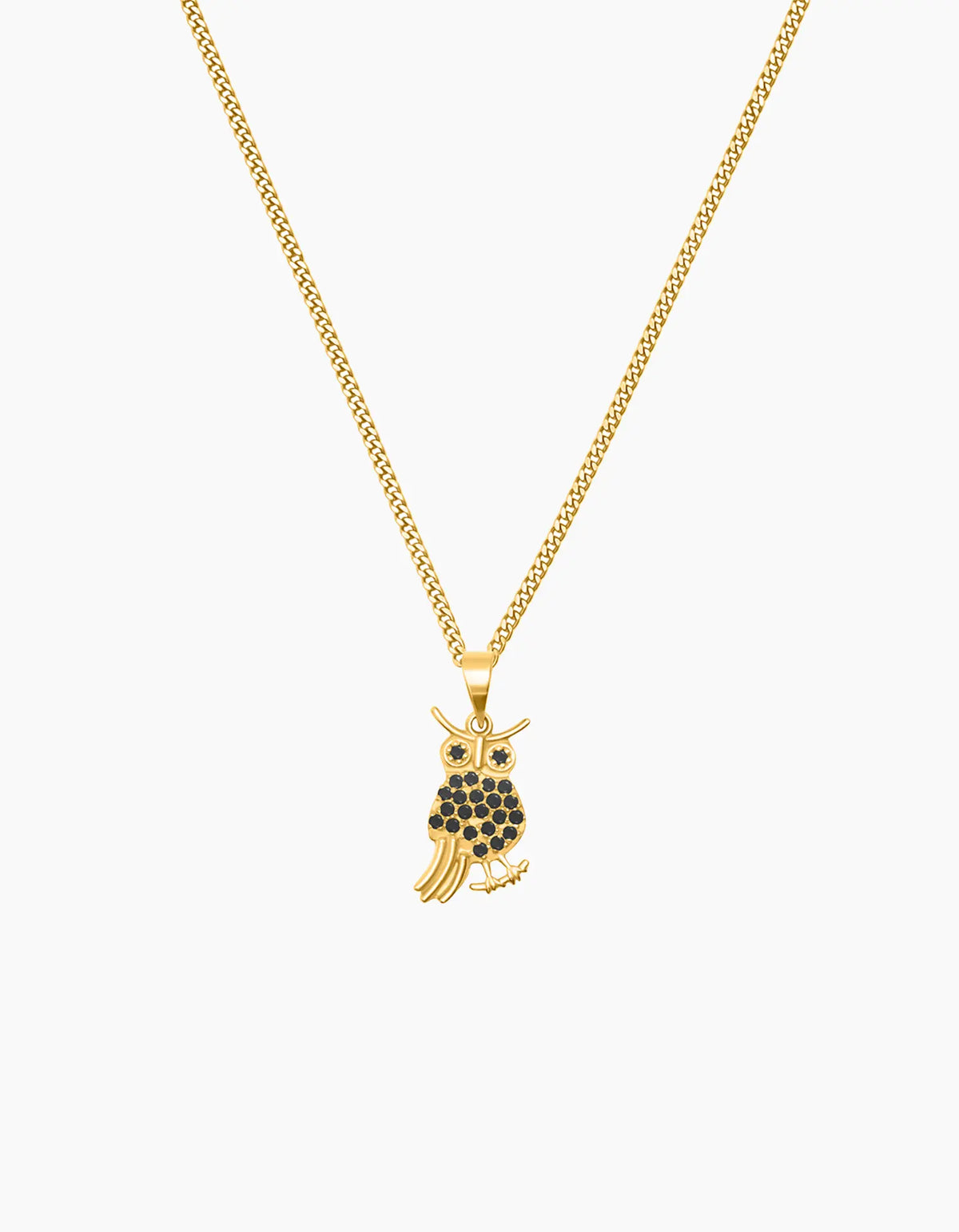 Athena Owl Necklace Zj
