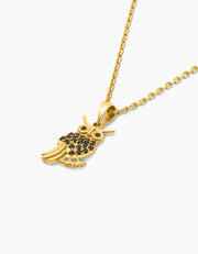 Athena Owl Necklace Zj