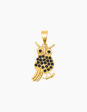 Athena Owl Necklace Zj
