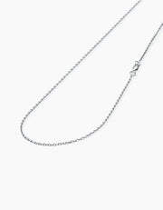 Argent Chain Necklace Zj