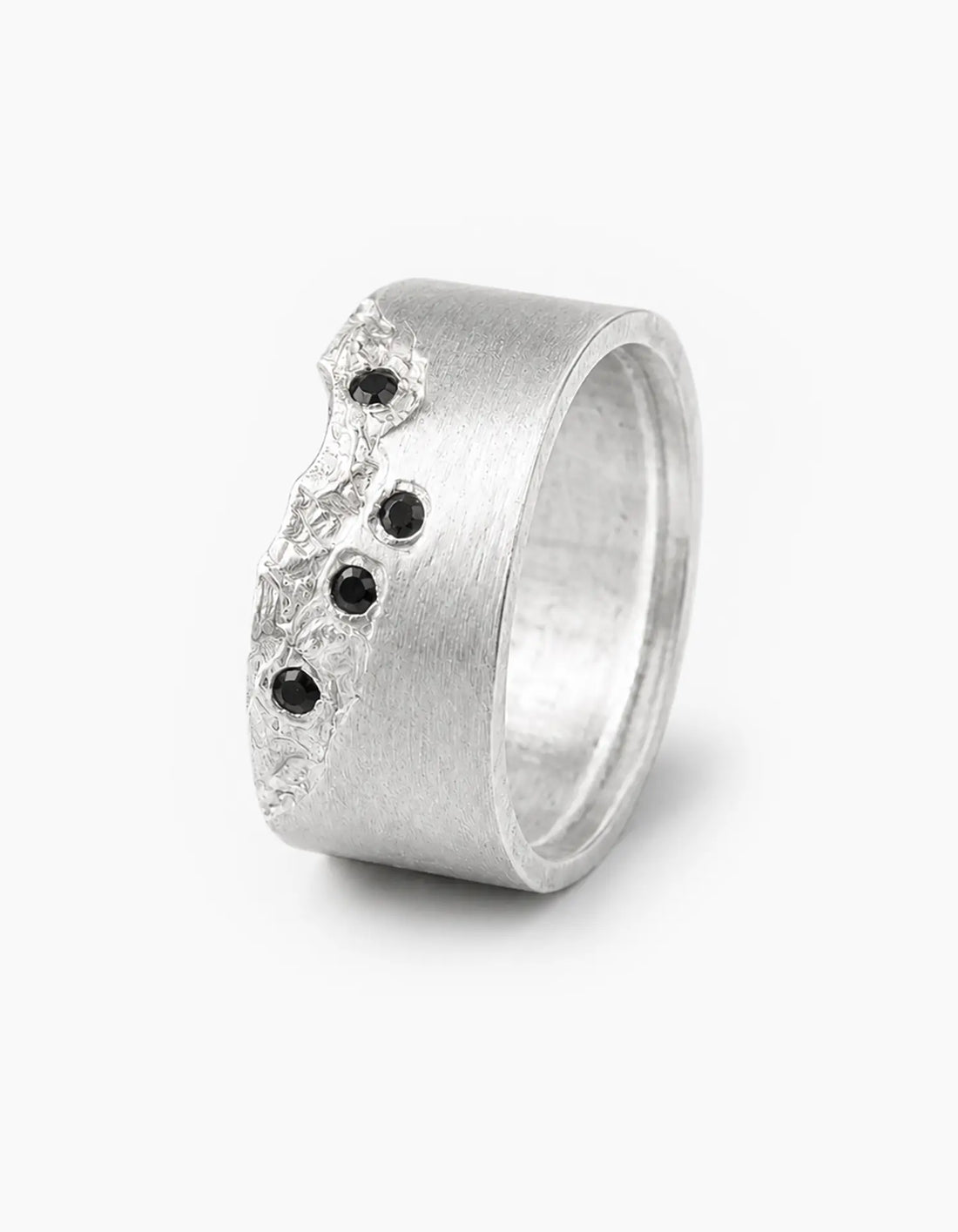 Black Orbit Ring for Men