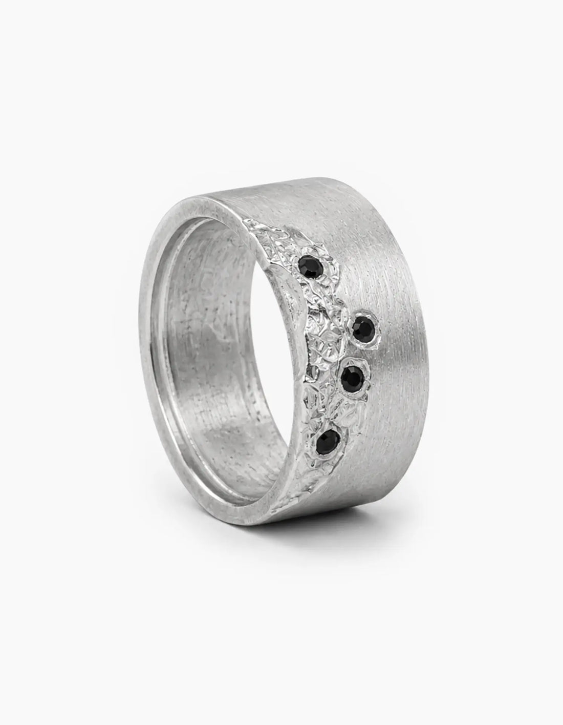 Black Orbit Ring for Men